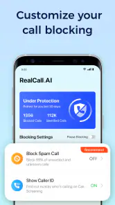RealCall.AI: Spam Call Blocker screenshot
