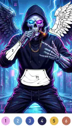 Rebel Color Paint By Number screenshot