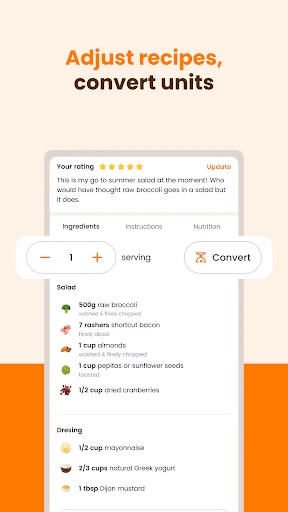 ReciMe: Recipes & Meal Planner screenshot
