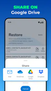 Recover Contacts & Backup screenshot