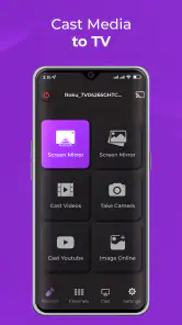Remote Control for RokuTV screenshot