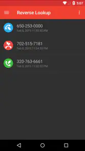 Reverse Lookup+ : Phone Search screenshot