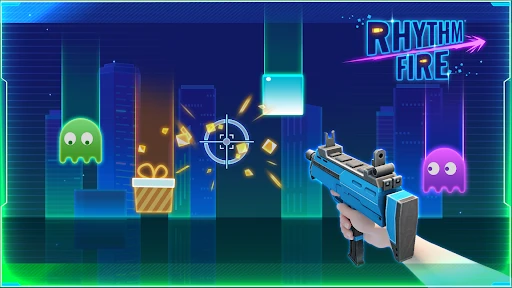 Rhythm Fire-EDM Shooting Game screenshot