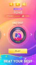 Rhythm Tiles : Piano Game screenshot
