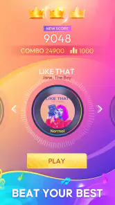 Rhythm Tiles : Piano Game screenshot