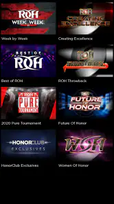 Ring of Honor screenshot