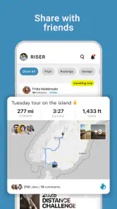 Cardo Ride - Motorcycle App screenshot