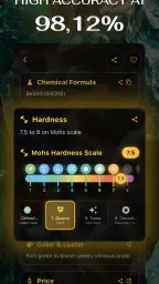 Rock & Crystal Identifier App screenshot