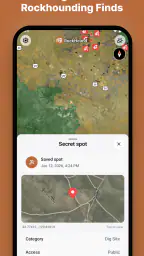 RockHoundR: Rockhounding Map screenshot