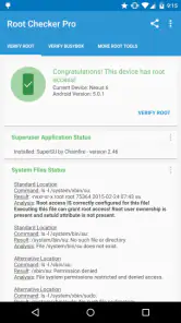 Root Checker Pro screenshot