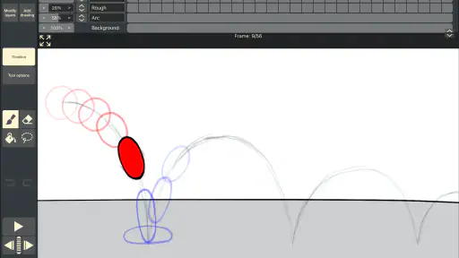 RoughAnimator - animation app screenshot