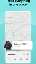Route: Package Tracker screenshot
