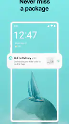 Route: Package Tracker screenshot