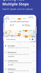 Route4Me Route Planner screenshot