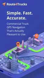 Route4Trucks - Truck GPS App screenshot