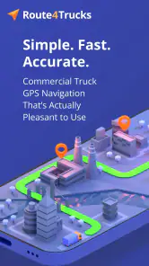Route4Trucks - Truck GPS App screenshot