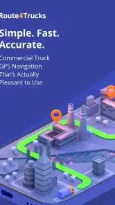 Route4Trucks - Truck GPS App screenshot