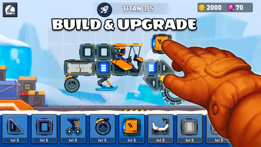 Rovercraft 2 Race a space car screenshot