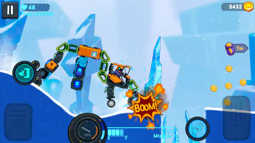 Rovercraft 2 Race a space car screenshot