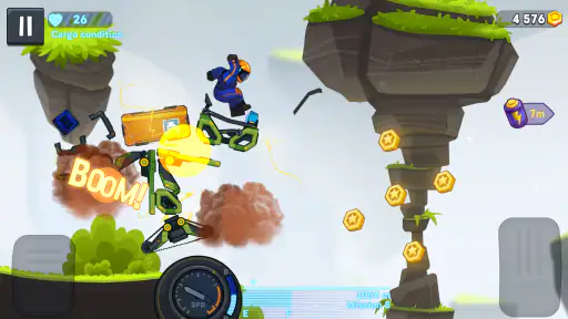 Rovercraft 2 Race a space car screenshot