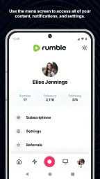 Rumble: Stream & Watch Videos screenshot