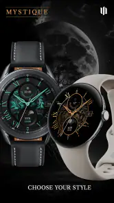S4U Mystique - Gold watch face screenshot