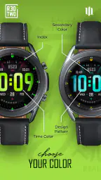 S4U R3D TWO Digital watch face screenshot