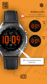 S4U R3D TWO Digital watch face screenshot