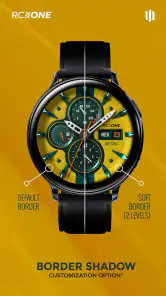 S4U RC ONE - Retro watch face screenshot