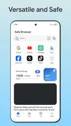 SafeBrowser - Secure & Private screenshot