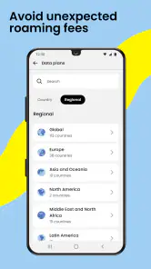 Saily: Travel eSIM & Data screenshot