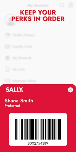 SALLY BEAUTY screenshot