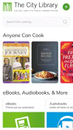 Salt Lake City Public Library screenshot