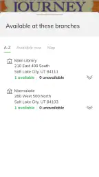 Salt Lake City Public Library screenshot