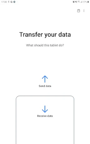 Samsung Smart Switch Mobile screenshot