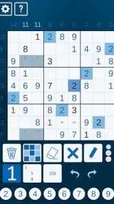 Sandwich Sudoku screenshot