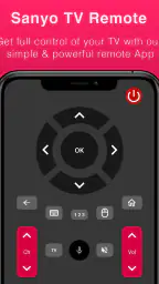 Sanyo TV Remote Control screenshot