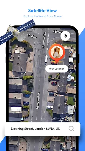 Satellite View - Maps - Radar screenshot