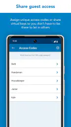 Schlage Home screenshot