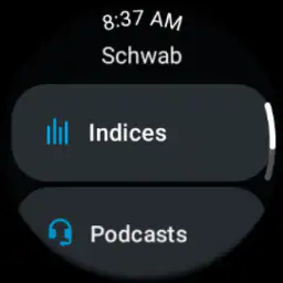 Schwab Mobile screenshot