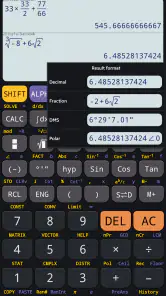 Scientific calculator plus 991 screenshot