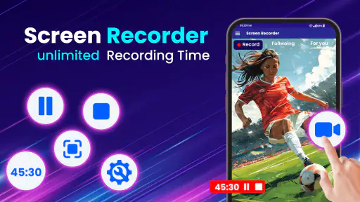 Screen Recorder: Audio Facecam screenshot