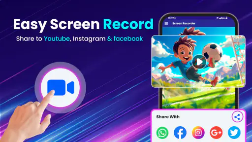Screen Recorder: Audio Facecam screenshot