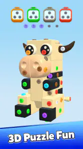 Screw Out 3D: Nut Sort Jam screenshot