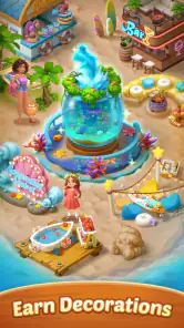 Seaside Escape®: Merge & Story screenshot