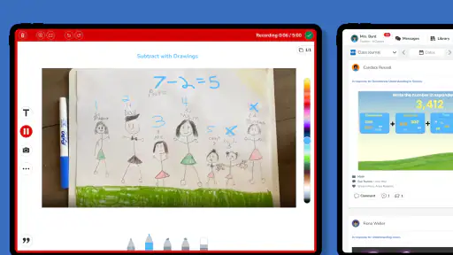 Seesaw screenshot