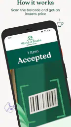 Sell books with World of Books screenshot