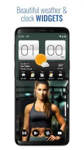 Sense V2 Flip Clock & Weather screenshot
