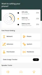 Settings App screenshot