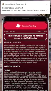 Severe Weather Alerts screenshot